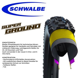 Schwalbe Reifen Nobby Nic 29 x 2,40 Super Ground ADDIX SpeedGrip EVO
