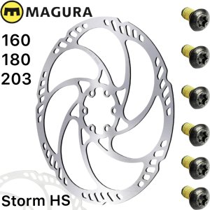 Magura Bremsscheibe Storm HC 6-Loch 160 / 180 / 203 mm
