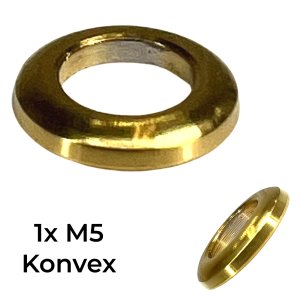 Titan M5 Konvex Ausgleichscheibe Gold