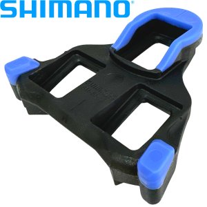 Shimano SPD SL Schuhplatten Cleat Set SM-SH-12 not fixed (vorne mittig drehend) blau