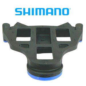 Shimano SPD SL Schuhplatten Cleat Set SM-SH-12 not fixed (vorne mittig drehend) blau