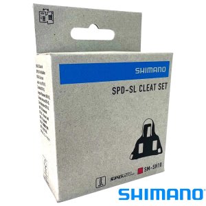 Shimano SPD SL Schuhplatten Cleat Set SM-SH-10 fixe mode rot