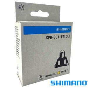 Shimano SPD SL Schuhplatten Cleat Set SM-SH-11 not fixed (3&deg;) gelb