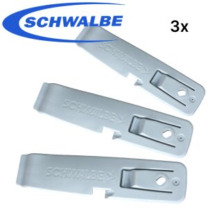 Schwalbe Fahrrad Reifenheber V2 Montage Hebel 3er Set Werkzeug hell blau