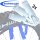 Schwalbe Fahrrad Reifenheber V2 Montage Hebel 3er Set Werkzeug hell blau