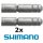 Shimano Kettennietstifte HG-X für 10-fach Ketten (2er Pack) (Y08X98021)
