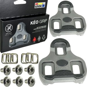 Look Kéo Grip Fahrrad Pedal Schuhe Cleats Pedalplatten (Paar) grau