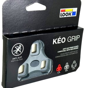 Look Kéo Grip Fahrrad Pedal Schuhe Cleats Pedalplatten (Paar) grau
