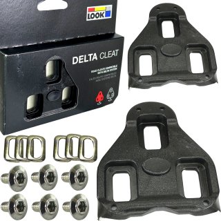 Look Delta Pedalplatten (Paar) schwarz