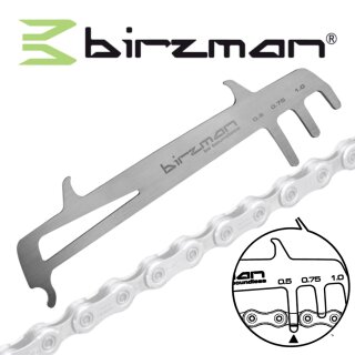 Birzman Fahrrad MTB Ebike Road Ketten Verschleiss Service Kettenmesslehre