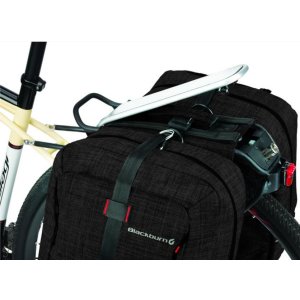 Blackburn Gepäckträgertasche Central Saddle Bag Pannier kohlefarbend