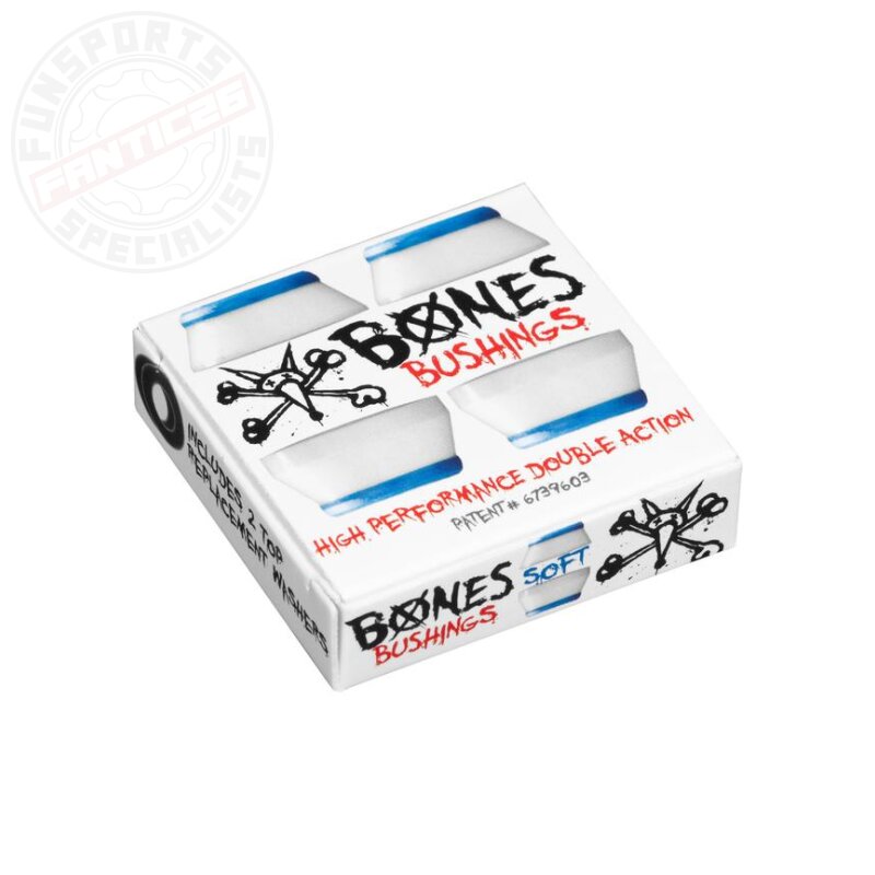 Bones Hardcore Bushings 81a soft weiss