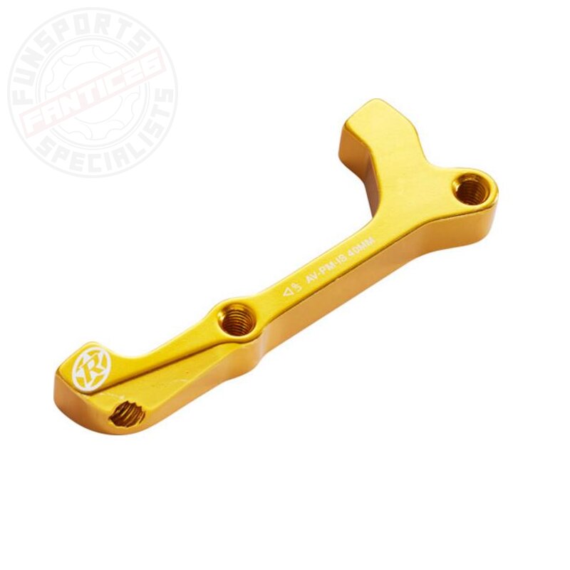 Reverse Bremsscheiben Adapte IS-PM HR 180 / VR 200mm Gold