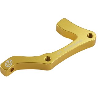 Reverse Bremsscheiben Adapter Shimano IS-PM Ø 203mm Gold