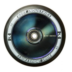 Root Industries Air Stunt-Scooter Rolle 120mm Blue Chrome...