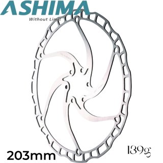 Ashima Ultralight ARO-08 AiRotor Fahrrad MTB Disc Bremsscheibe 203mm