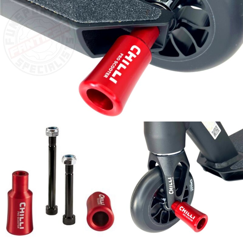 Chilli Pro Scooter Stunt-Scooter Pegs Barrel Rot