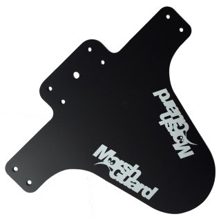 Marsh Guard Plus Mud Schutzblech Fender Schwarz/Logo Wei&szlig;