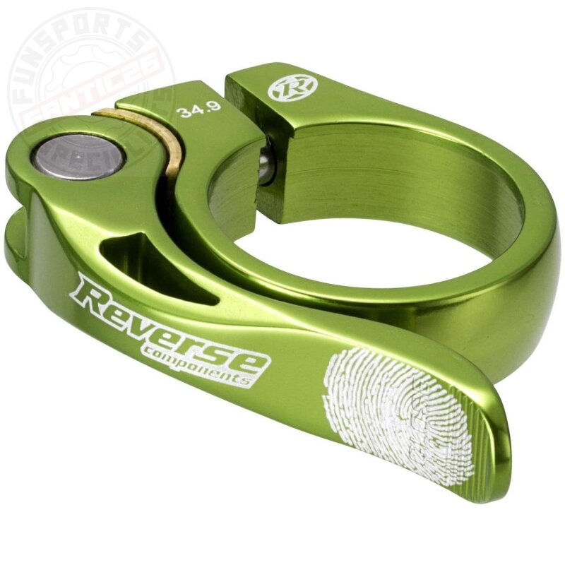 Reverse Aul Sattelstützen Long Life Klemme 34,9mm hell grün