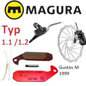 Magura Bremsbel&auml;ge 1.2 Gustav M Endurance Disc...