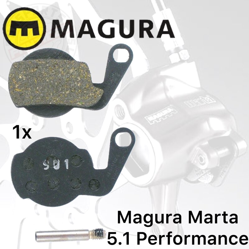 Magura Bremsbeläge 5.1 Marta SL Disc Scheibenbremse performence 0721340