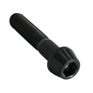 Titan M5x45 Schraube DIN 912 konisch schwarz