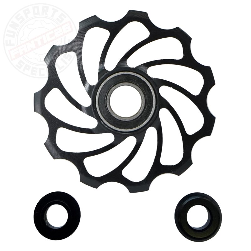 F26 Storm SL Schaltwerksrolle 11T Alu Schwarz