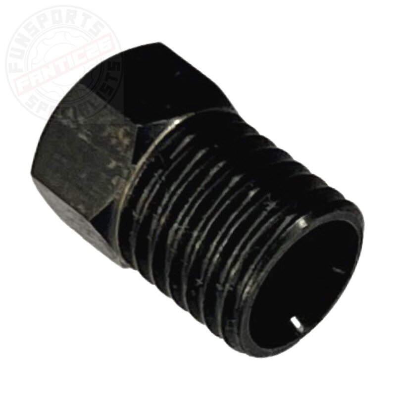 F26 Titan M8x1 Überwurfschraube für Formula R1 One puro Titan schwarz