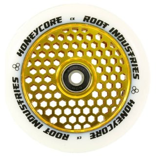 Root Industries Honeycore Stunt-Scooter Rolle 110mm Gold/PU Weiß