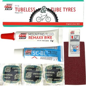 Rema Tip Top Reparatur Set Tubeless & Tube Tyres...