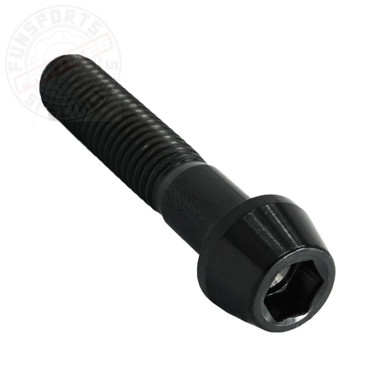 Titan M5x35 Schraube DIN 912 konisch schwarz