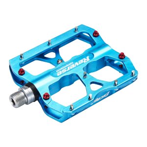 Reverse Escape Flat Fahrrad Pedal Hell Blau