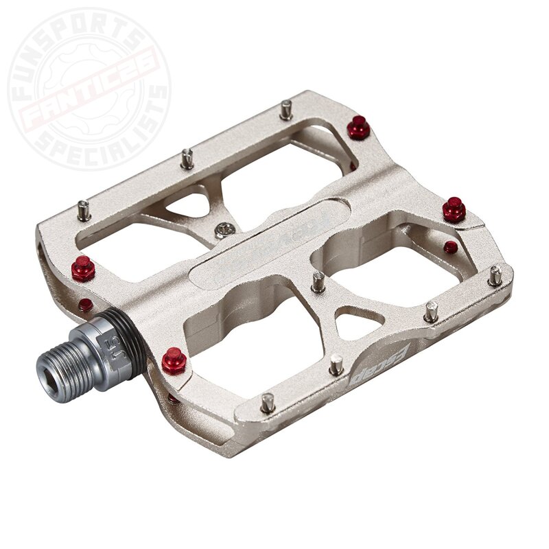 Reverse Escape Flat Fahrrad Pedal Sandmetallic