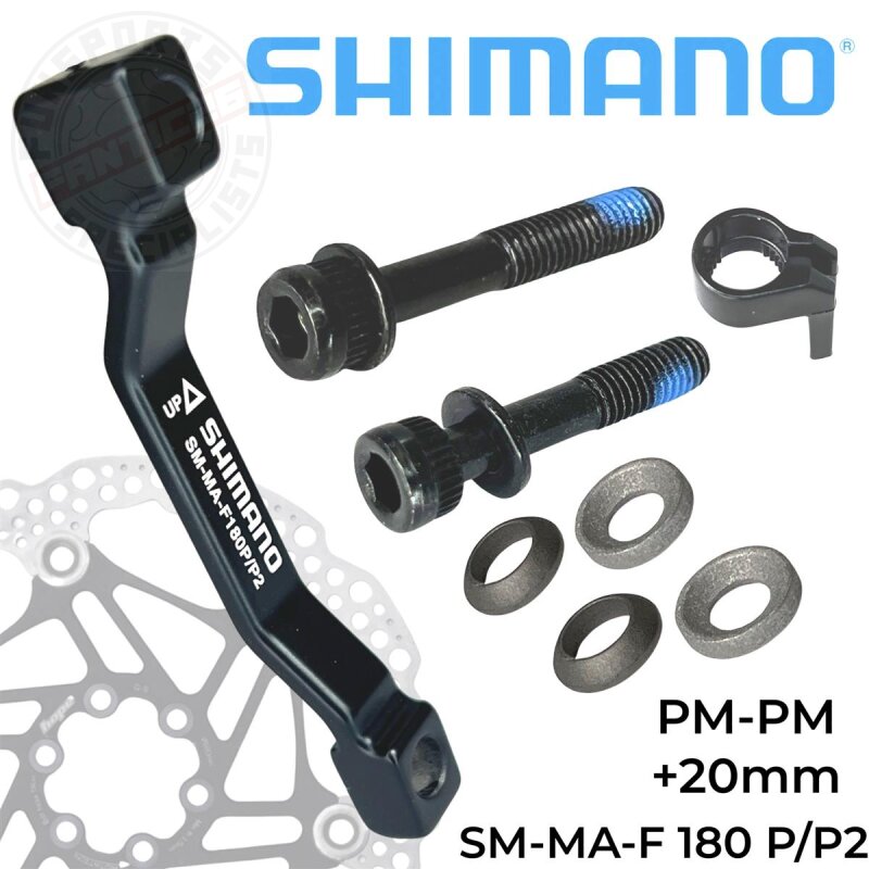 Shimano Bremsscheiben Adapter 180 P/P2 PM-PM VR180 HR160 Nr.1