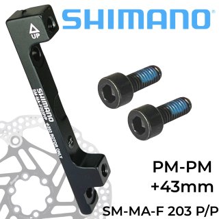 Shimano Bremsscheiben Adapter 203 P/P PM-PM VR203 HR183 Nr.2