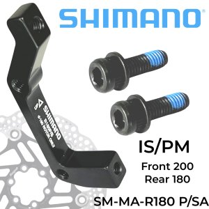 Shimano Bremsscheiben Adapter 180 P/S IS-PM VR200 HR180...