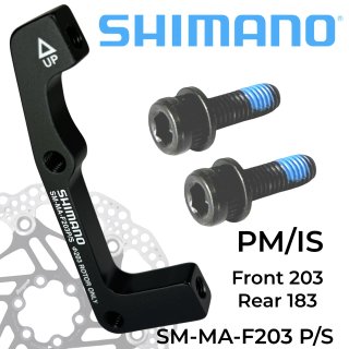 Shimano Bremsscheiben Adapter 203 P/S IS-PM VR203 HR183 Nr. 5