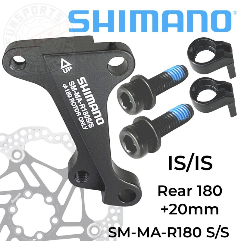 Shimano Bremsscheiben Adapter 180 S/S IS-IS VR180 HR180 Nr. 9