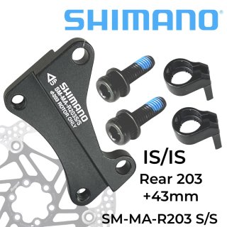 Shimano Bremsscheiben Adapter 203 S/S IS-IS HR203 Nr. 11