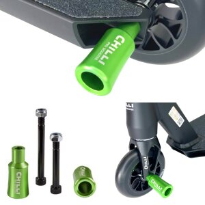 Chilli Pro Scooter Stunt-Scooter Pegs Barrel Grün