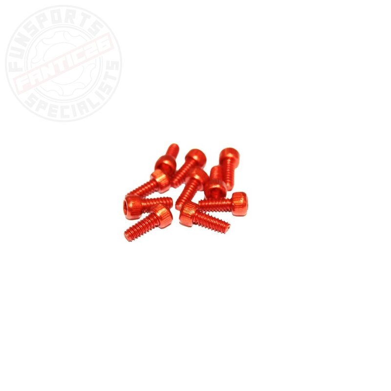 Reverse Escape Pro Pedal Pin Set 16 Stück für ein Pedal Orange