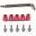 SRAM / Avid Leitungsring Kit mit Olive und Insertpin für Scheibenbremse 5 Sets + Torx T8 Schlüssel