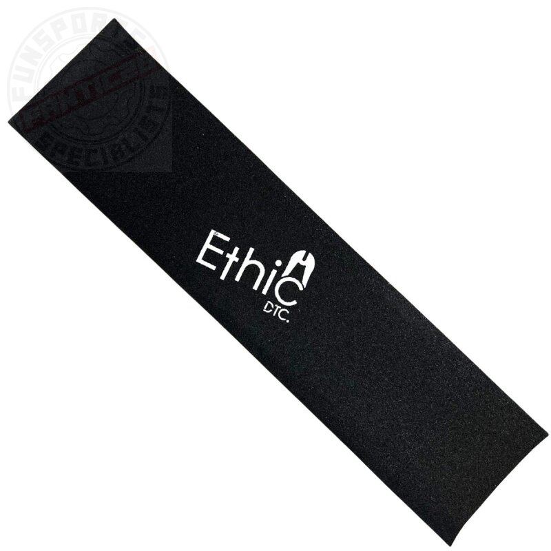 Ethic DTC classic Big Logo Stunt-Scooter Griptape Offset Print 540 x120 weiss