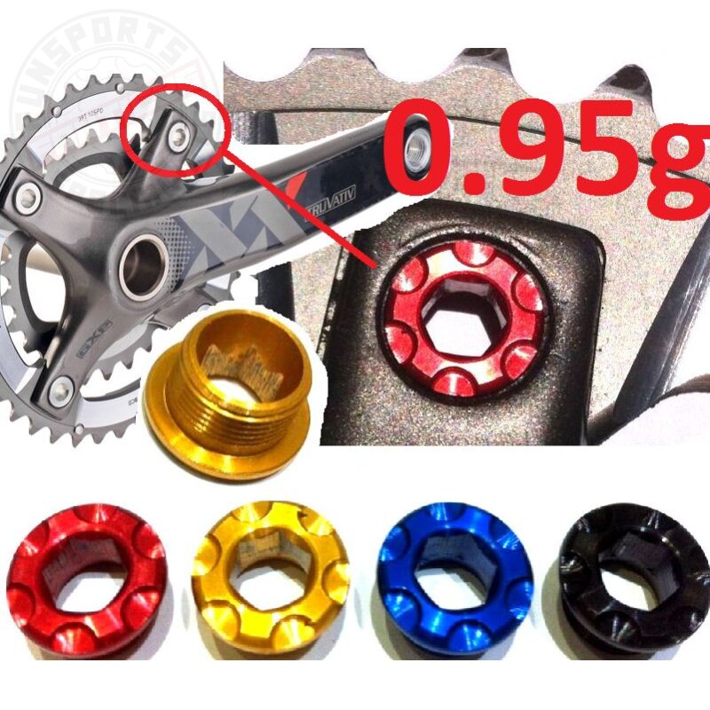 F26 Ultra SL Kettenblattschraube SRAM XX X0 X9 X7 cannondal Tune 2x10 Kurbel M10x075