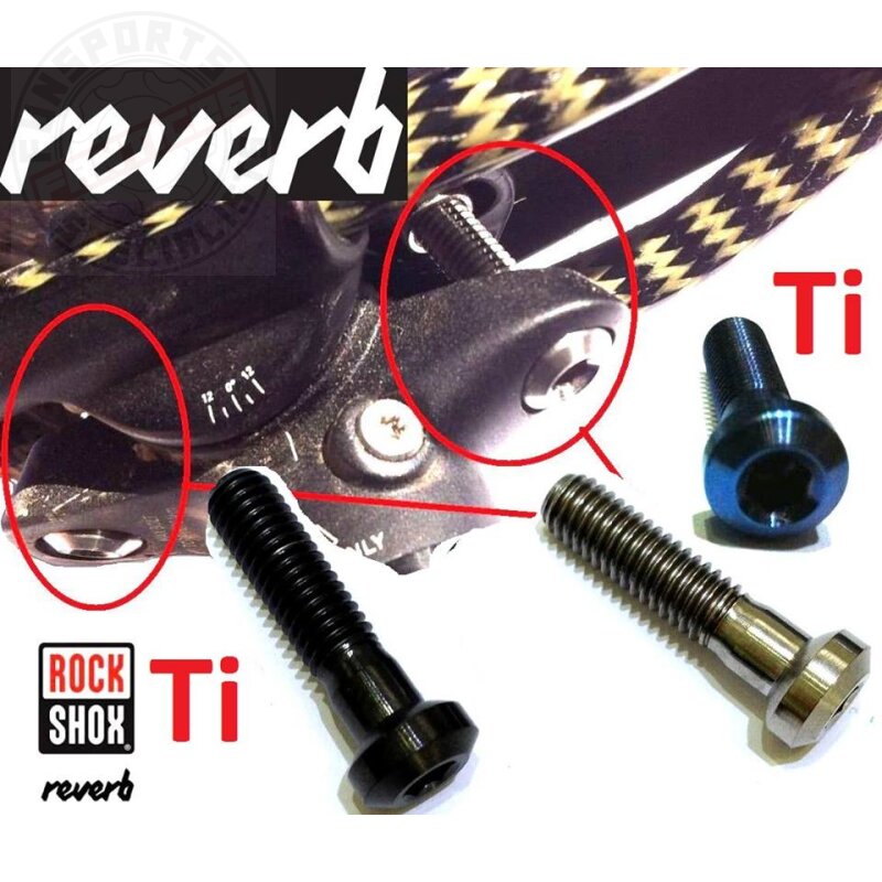 F26 M6x26 Titan SL Schraube Rock Shox Reverb Sattelstütze seatpost bolt