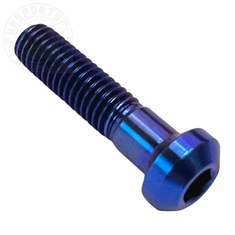 F26 M6x26 Titan SL Schraube Rock Shox Reverb Sattelstütze Blau