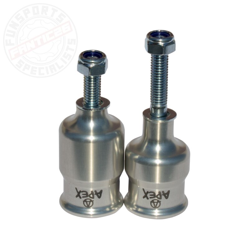 Apex Coopegs Stunt-Scooter Pegs Silber