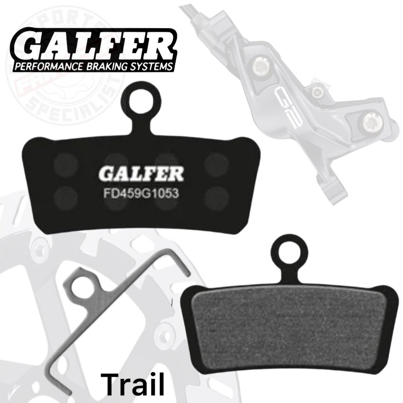 Galfer Scheibenbremsen Bremsbeläge Guide Avid - X0 Trail, 7 Trail, 9