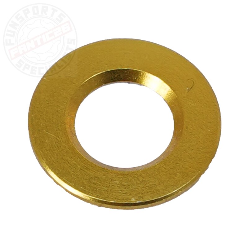 Alu M6 U-Scheibe SL XL Gold