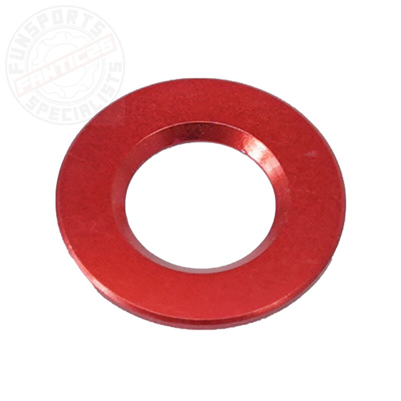 Alu M6 U-Scheibe SL XL Rot